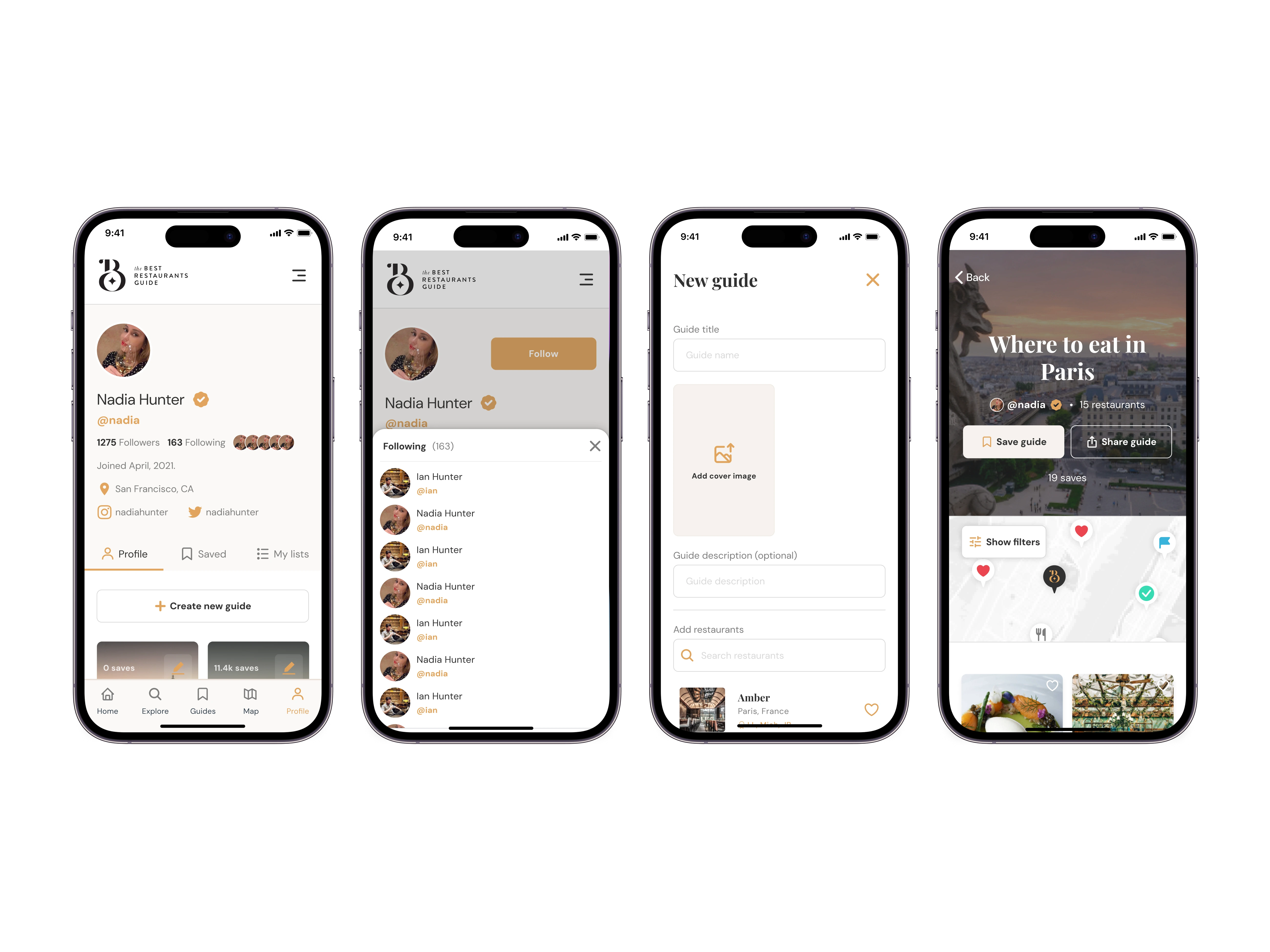 Best Restaurants Guide Design 02