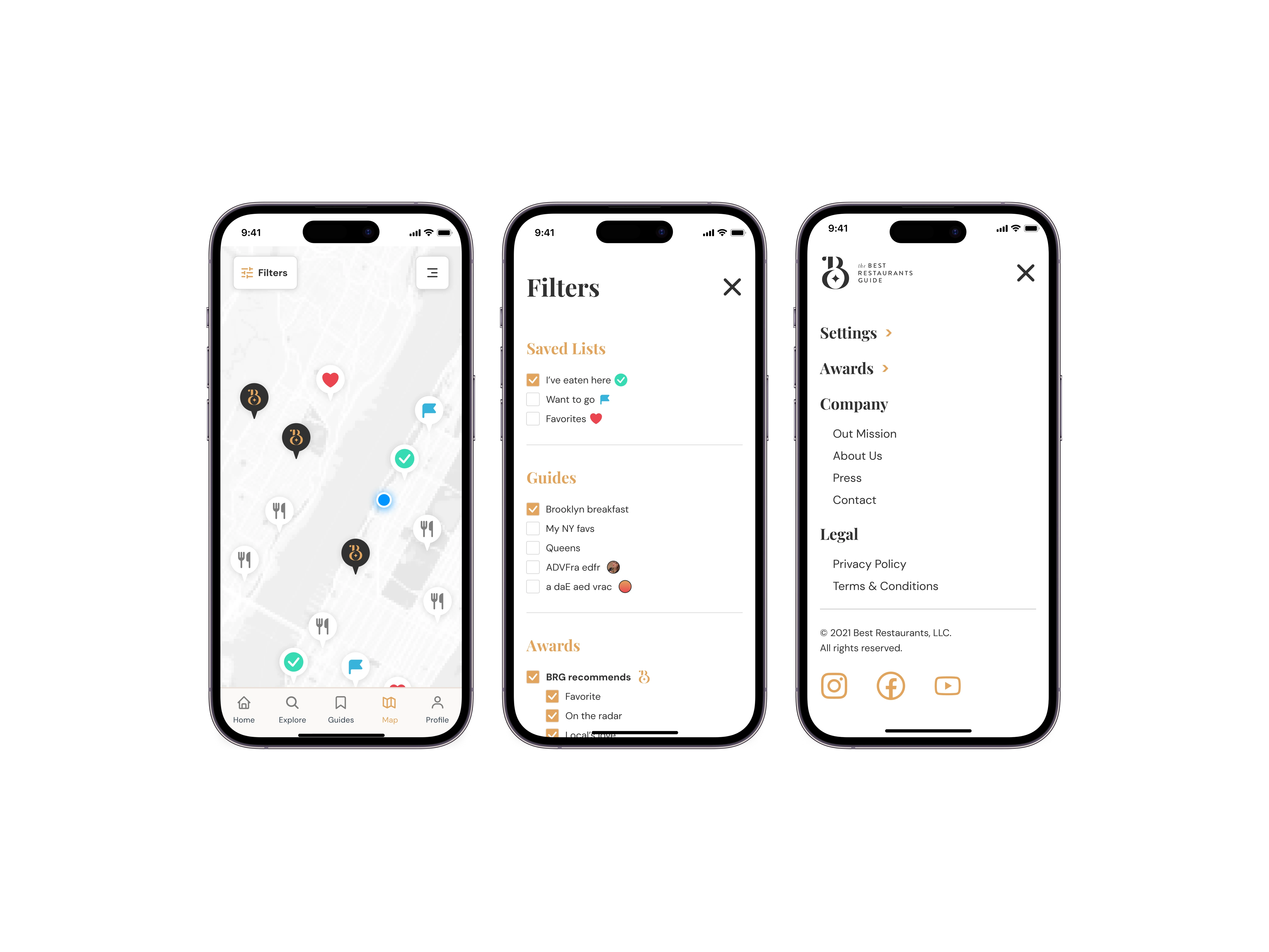 Best Restaurants Guide Design 03