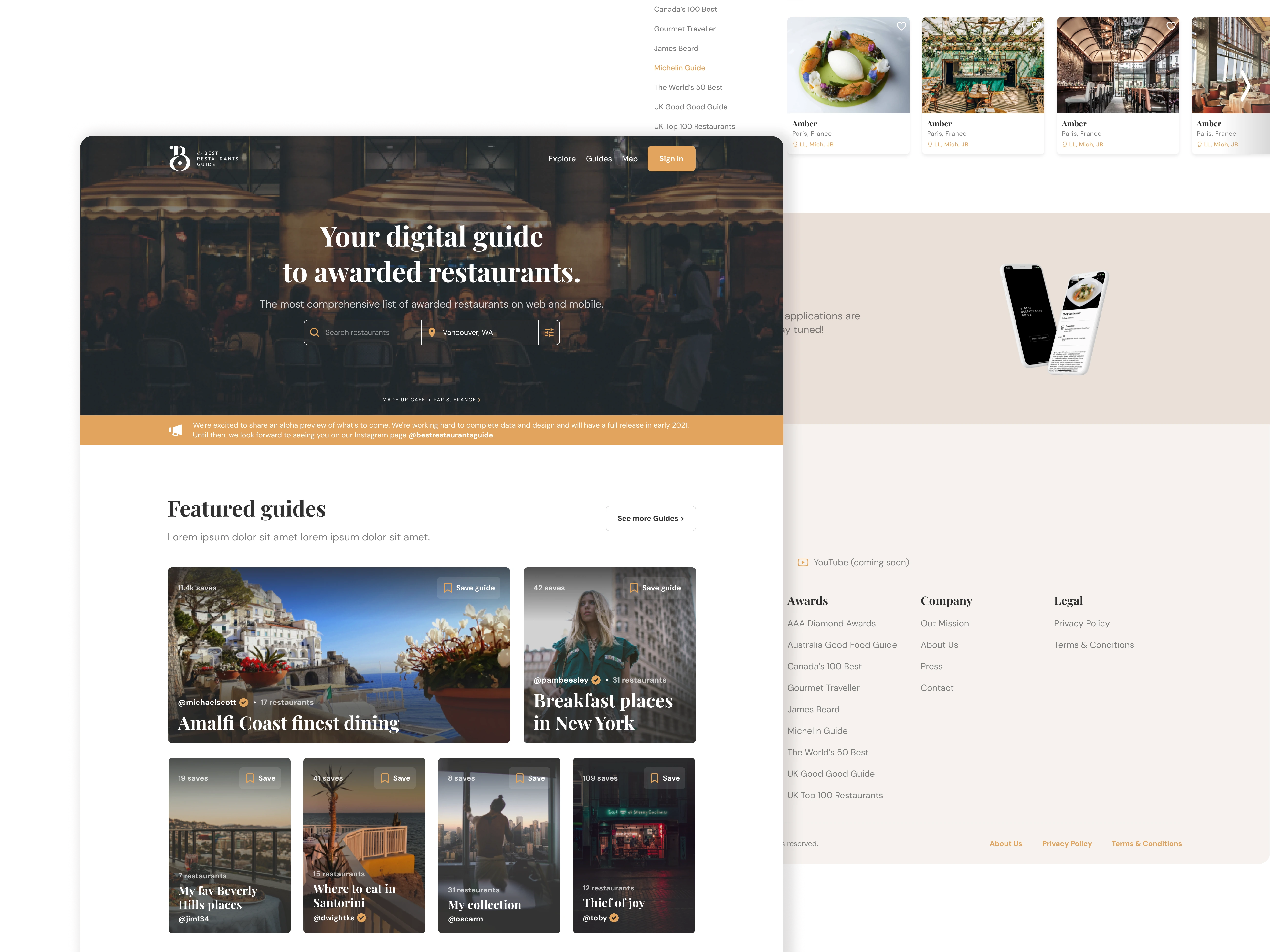 Best Restaurants Guide Design 05