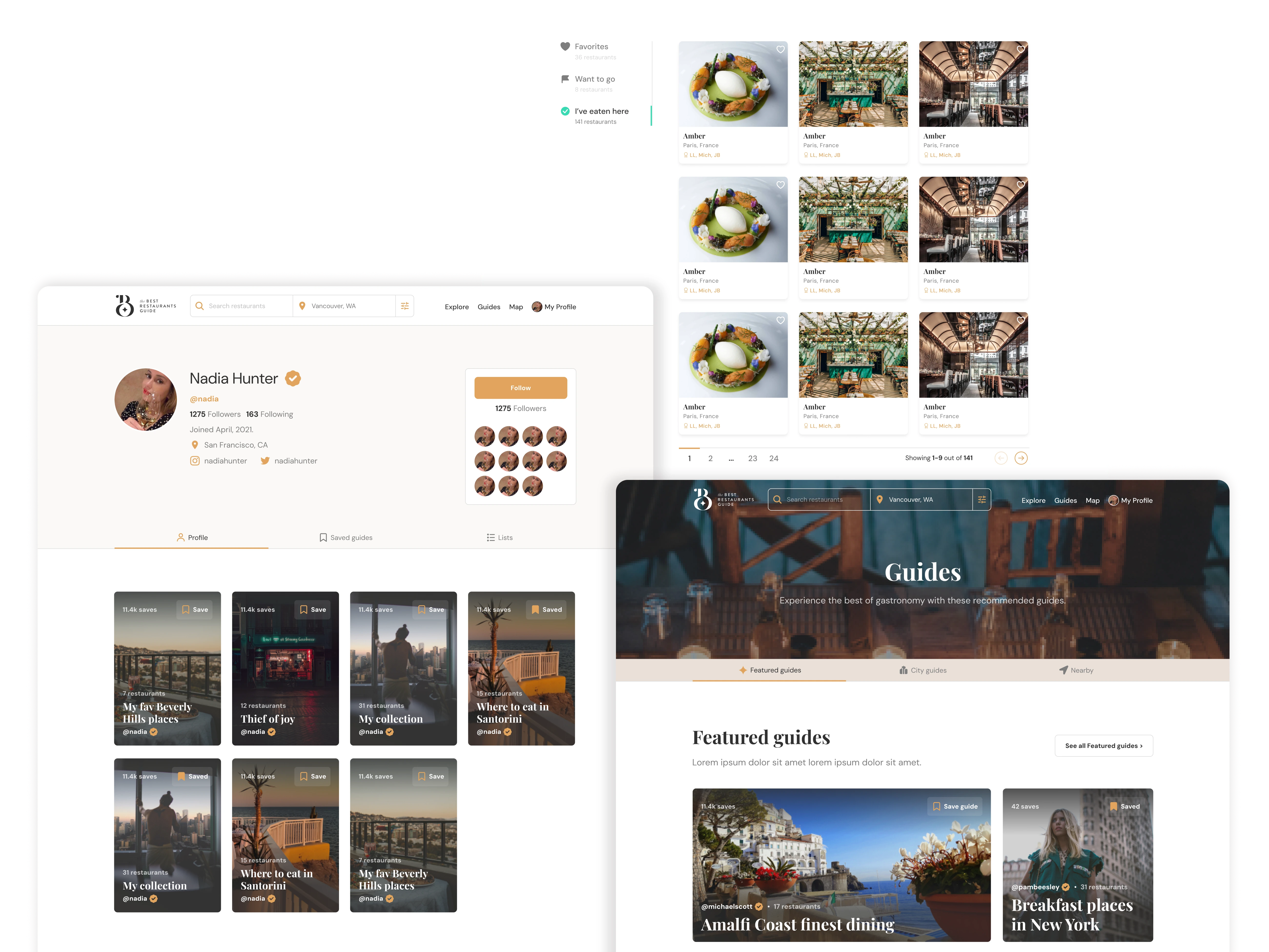 Best Restaurants Guide Design 06