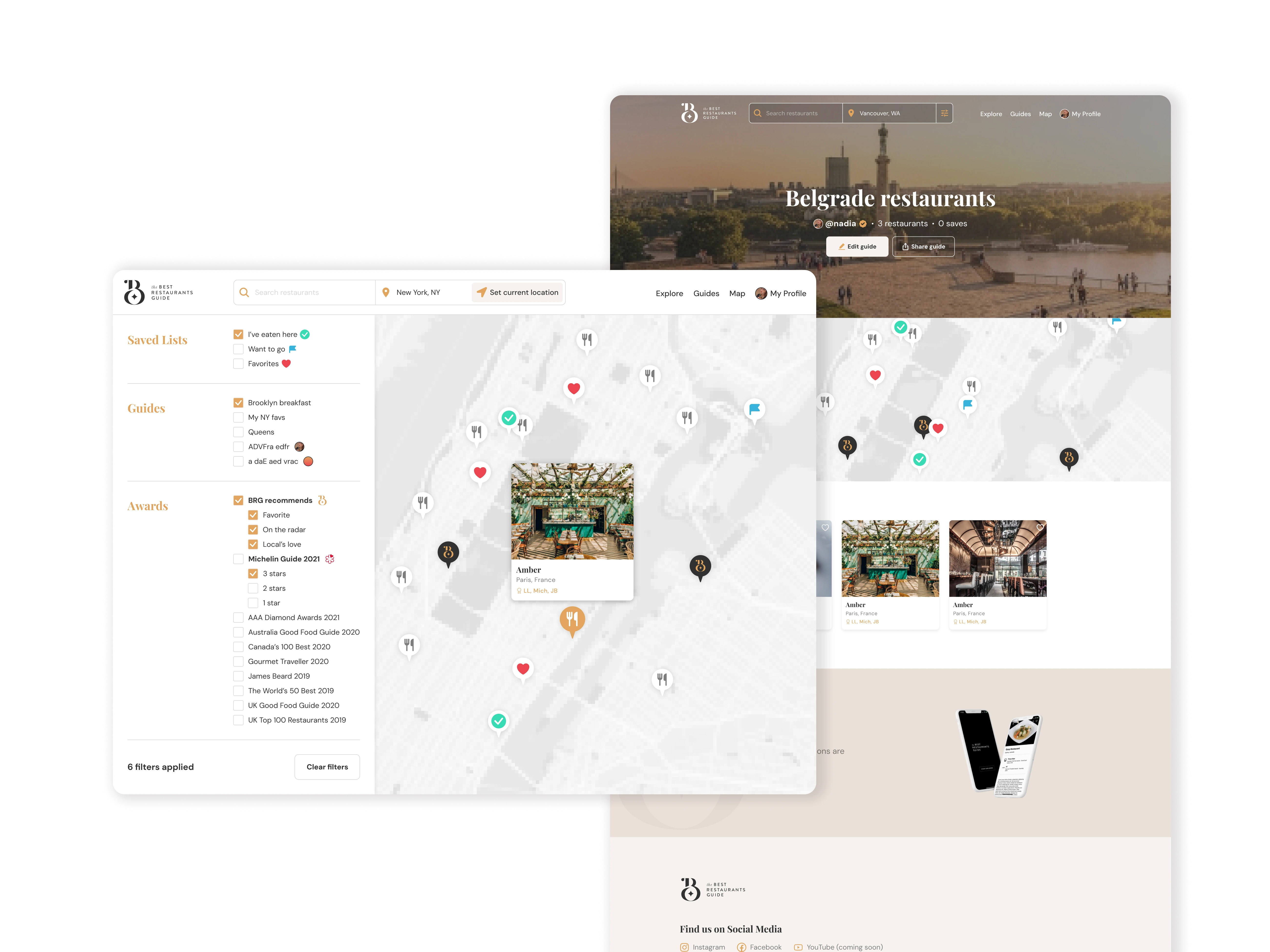 Best Restaurants Guide Design 08