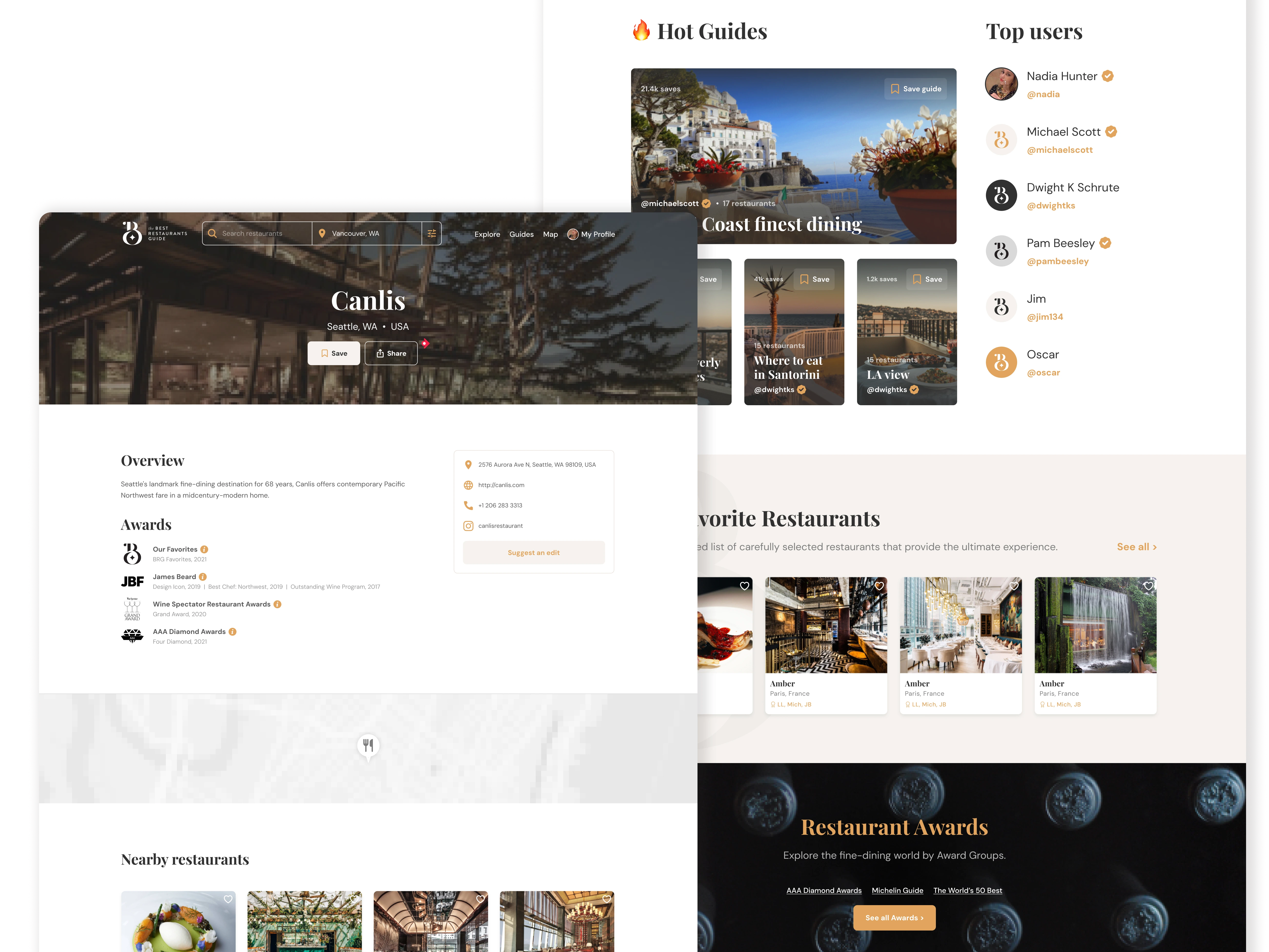 Best Restaurants Guide Design 09